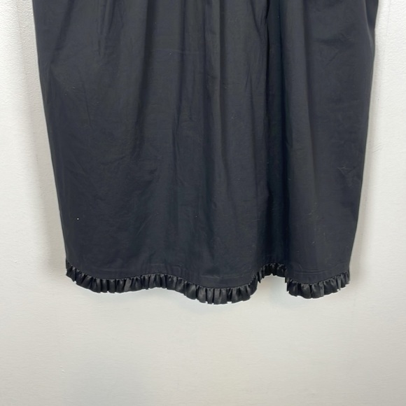 Anthropologie Burlapp Dress Womens 10 Ruffle Front Sleeveless Lined Side Zip - Picture 2 of 9